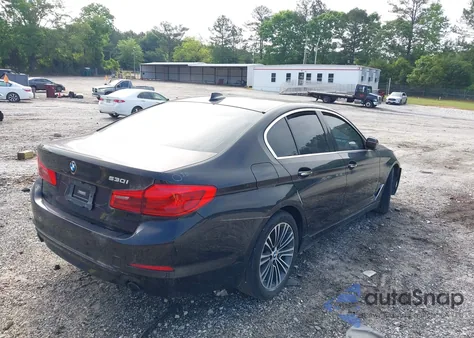 2018 BMW 530I from USA, damaged, VIN WBAJA5C54JWA37332
